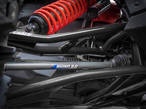 SuperATV 72" Wide Black Front A-Arms for 2017+ Can-Am Maverick X3 (see fitment) | 2.25x Stronger Than Stock | 1.5" Ground Clearance in Saudi Arabia