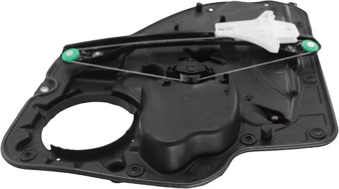 PartsFlow Window Regulator with Motor Rear Right Side for 2010-2014 Volkswagen GTI Golf 5K4839462 in Saudi Arabia