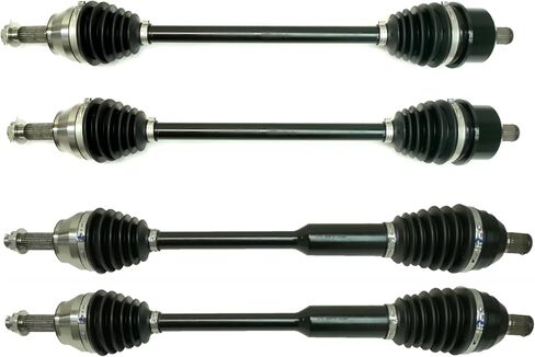 Precision Full CV Axle Set for Arctic Cat Textron Wildcat XX 2018-2019, Front & Rear, Quality Tested, Heat-Treated, 4140 Chromoly Steel, Exact Fit, ATVPC in Saudi Arabia