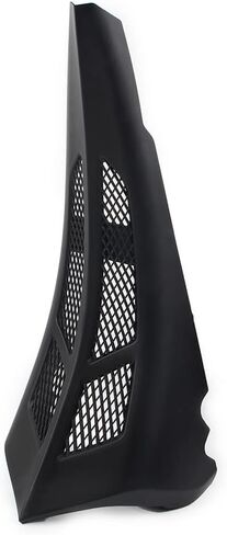 Cnamid5 Motorcycle Stretched Chin Spoiler Scoop ABS Plastic For Harley Touring Road Glide, Street Glide 2014 2015 2016 2017 -Later, Matte Black in Saudi Arabia