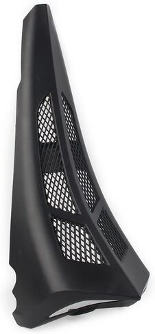 Cnamid5 Motorcycle Stretched Chin Spoiler Scoop ABS Plastic For Harley Touring Road Glide, Street Glide 2014 2015 2016 2017 -Later, Matte Black in Saudi Arabia
