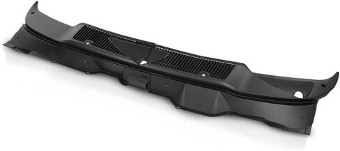 Windshield Wiper Grille Panel Black, Polypropylene, Compatible with Dodge Ram 1500 2002-2008, 2500 2003-2009, 3500 2003-2010, 55056006AE in Saudi Arabia