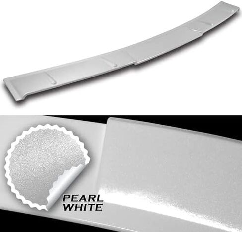 ABS Plastic Rear Window Roof Spoiler Wing Compatible with 2018-2022 Honda Accord 4DR Sedan, 2019 2020 2021 (Pearl White) in Saudi Arabia