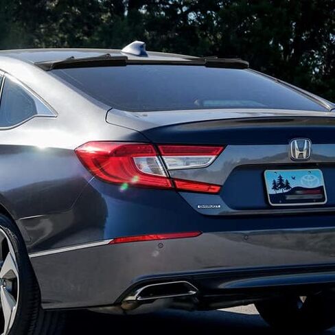 ABS Plastic Rear Window Roof Spoiler Wing Compatible with 2018-2022 Honda Accord 4DR Sedan, 2019 2020 2021 (Pearl White) in Saudi Arabia