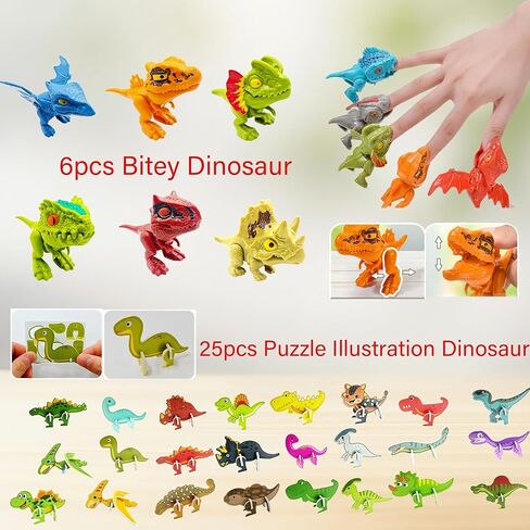 172PCS Dinosaur Party Favors - Dinosaur Birthday Party Supplies & Goodie Bags for Kids Birthday, Dino Themed Party Decorations Gifts Fillers Stuffers Toys in Saudi Arabia