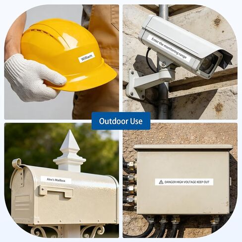 4-Pack 12mm Black TZe TZ Tape Replacement for Brother Ptouch TZe-335 TZ-335 Label Tape 12mm 0.47 White on Black Laminated for Brother Label Maker PT-D210, PT-D220, PT-H100, PT-D600 in Kuwait