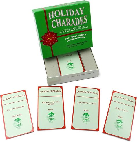 Holiday Charades - The Classic and Original Christmas Charades Game | The Best Christmas Game for Adults and Friends to Create Laughter and Memories in Saudi Arabia