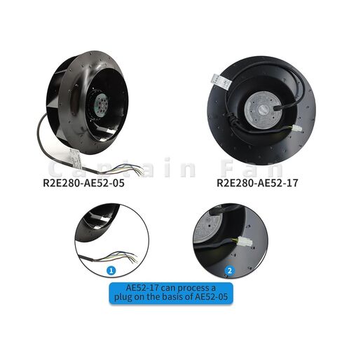 R2E280-AE52-05 for Ebm Papst Fans 230VAC 225W Centrifugal Fan Able to Replace R2E280-AE52-17 in Saudi Arabia