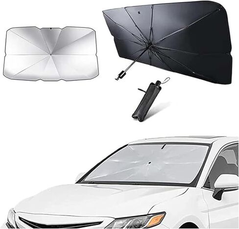 Car Windshield Sun Shade Umbrella for Land Rover Discovery 4/Discovery 4 S/SE/HSE, Sun Shield Cover Sun Visor Full Cover Front Windscreen Sun Shade Protector in Saudi Arabia