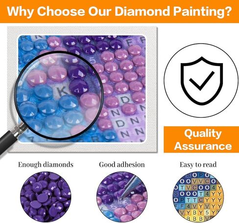 Diamond Art Kits for Adults, Cross Diamond Painting Kits for Beginners, 5D Full Drill Gem Art Paint with Diamonds Dots Crafts Kits for Home Decor Gift 12x16inch (Religion) in Saudi Arabia