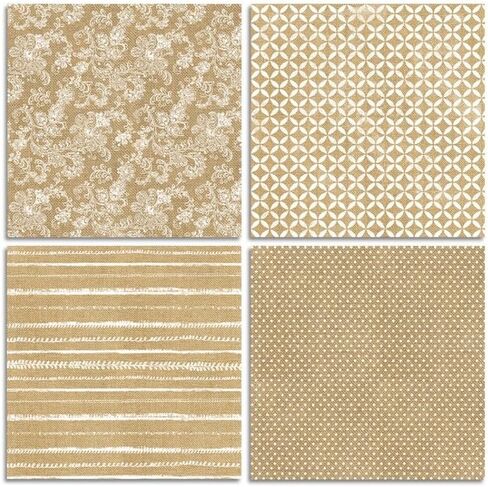 24 Sheets Lace Craft Paper Pads Cutting Dies Art Background Origami Scrapbooking Card Making in Saudi Arabia