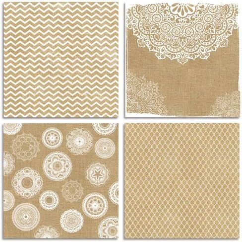 24 Sheets Lace Craft Paper Pads Cutting Dies Art Background Origami Scrapbooking Card Making in Saudi Arabia