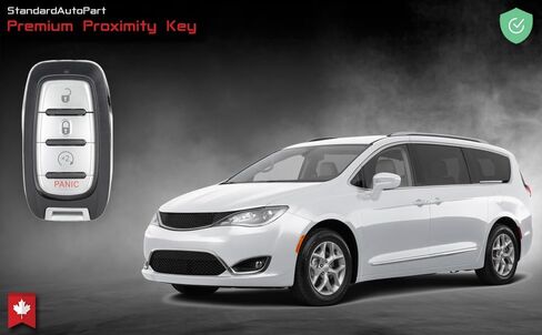 StandardAutoPart Smart Key Keyless Entry Remote Compatible with Chrysler Pacifica Voyager M3N-97395900 68217832AC (6 Button Hatch) in Saudi Arabia
