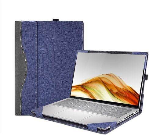 Laptop Case Cover for HP EliteBook 6 G1q G1i G1iR G1a 14 inch & for 14'' ProBook 4 G1i /G1q /G1a Sleeve,PU Leather Protective Shell Notebook PC Bag Accessories (Pink) in Saudi Arabia