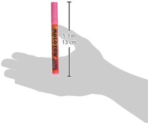 قلم طلاء أكريليك MOLOTOW ONE4ALL، 2 مم، فلورسنت برتقالي نيون، 1 لكل واحدة (127.230) in Kuwait