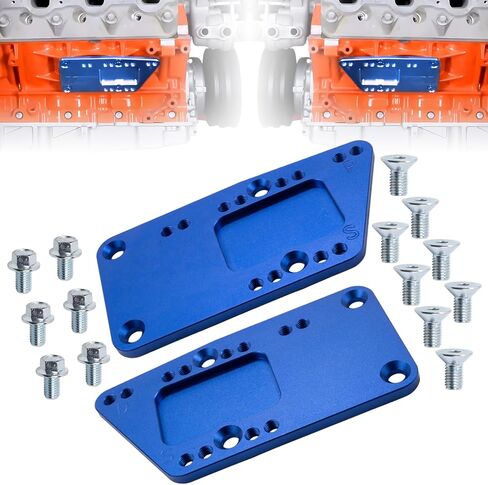 551628 SBC مركبة إلى محرك LS لألواح محول حوامل محرك المبادلة LS، دعامة مبادلة عالمية كتلة صغيرة LS تحويل قابل للتعديل يناسب LS1 LS3 LS2 LQ4 LQ9 LS6 L92 L99 L33 LR4 الخام in Kuwait