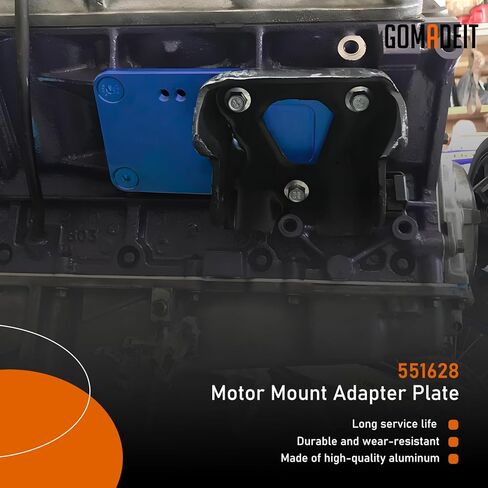 551628 SBC مركبة إلى محرك LS لألواح محول حوامل محرك المبادلة LS، دعامة مبادلة عالمية كتلة صغيرة LS تحويل قابل للتعديل يناسب LS1 LS3 LS2 LQ4 LQ9 LS6 L92 L99 L33 LR4 الخام in Kuwait