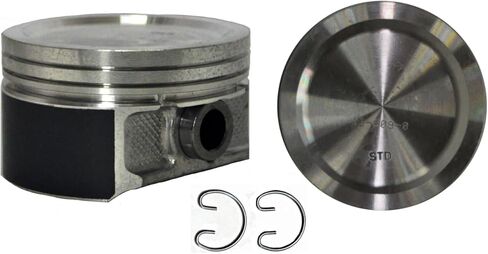 Set of 10 Dish Top Hypereutectic Power Improved Pistons for 00-09 Ford 6.8L/415 | Standard Size | 90.20mm Bore Diameter in Saudi Arabia