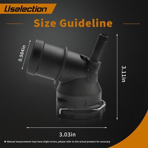 3C0122291 أنبوب توصيل خرطوم المبرد العلوي لسيارة Audi A3 S3 TT Volkswagen Beetle Tiguan Passat 3C0122291D 3C0122291C (1) in Kuwait