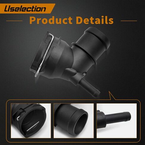 3C0122291 أنبوب توصيل خرطوم المبرد العلوي لسيارة Audi A3 S3 TT Volkswagen Beetle Tiguan Passat 3C0122291D 3C0122291C (1) in Kuwait