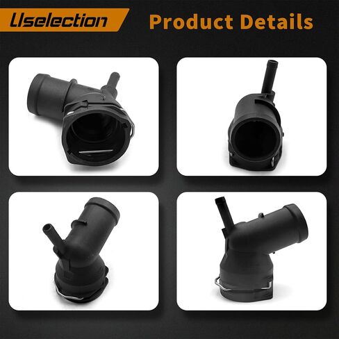 3C0122291 أنبوب توصيل خرطوم المبرد العلوي لسيارة Audi A3 S3 TT Volkswagen Beetle Tiguan Passat 3C0122291D 3C0122291C (1) in Kuwait