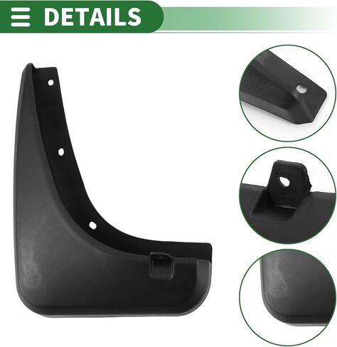 واقيات الطين من Motoforti واقيات الطين لسيارة Ford ESCAPE 2010-2013 مع ملحقات التركيب in Saudi Arabia