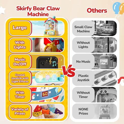 Claw Machines for Kids,Unicorns Toys for Girls Age 6+,Candy Machine Candy Dispenser Machine Arcade Games Mini Vending Machine with Slap Bracelet,Claw Game Machine,Christmas Birthday Gifts in Saudi Arabia