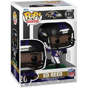 فانكو بوب! NFL: Legends - Ed Reed - Ravens - مجسم من الفينيل قابل للتجميع - فكرة هدية - بضائع رسمية - ألعاب للأطفال والكبار - عشاق الرياضة - نموذج مجسم لهواة الجمع in Kuwait