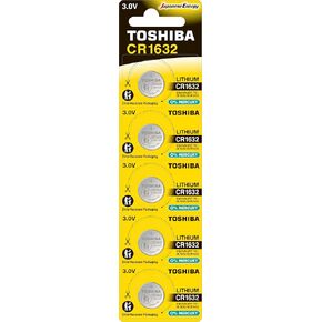 Toshiba CR1632 Battery 3V Lithium Coin Cell (50 Batteries) in Kuwait