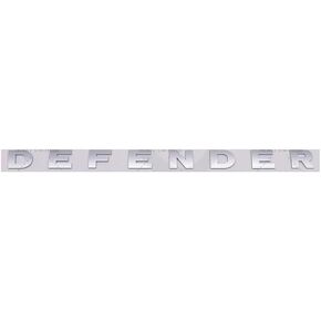 Old Style 3D ABS Defender Car Front Hood Badge Letter Word Logo Emblem Decal Sticker Accessories(Gloosy Black) in Kuwait