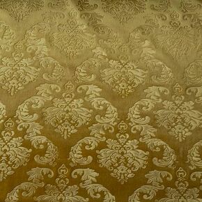 Red Damask Embossed Velvet Upholstery Drapery Fabric - Sold by The Yard - 55" in Saudi Arabia