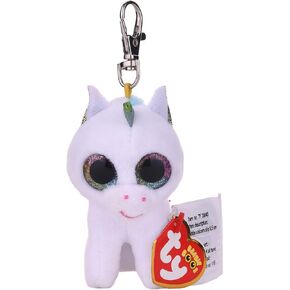 TY 2007533 Beanie Boos, Topseller, Sammeln, Spielen, Kuscheln, Bliebt, Süß, Außergwöhnlich, Fantastisch fantasy Keychain, Animal, White, 7 CM in Kuwait