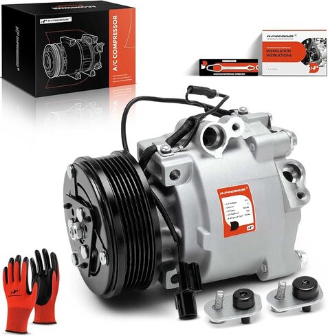 A-Premium Air Conditioner AC Compressor with Clutch Compatible with Mitsubishi Outlander 3.0L 2008-2017, Lancer 2.0L 2011-2015, with QS90 Compressor in Saudi Arabia