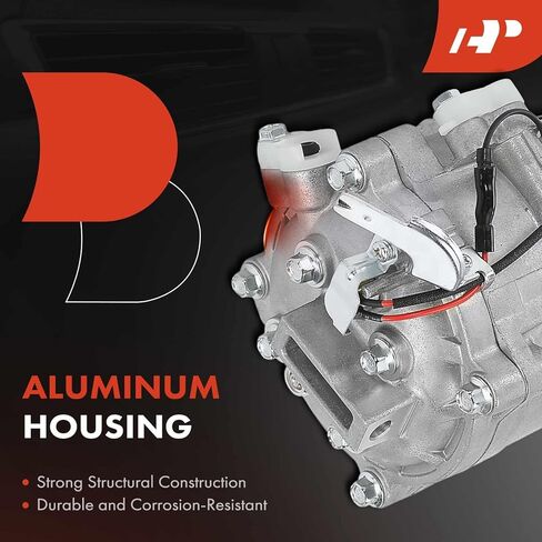 A-Premium Air Conditioner AC Compressor with Clutch Compatible with Mitsubishi Outlander 3.0L 2008-2017, Lancer 2.0L 2011-2015, with QS90 Compressor in Saudi Arabia