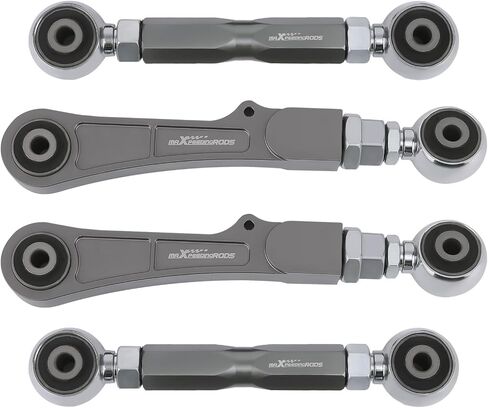 طقم ذراع تحكم لأصابع القدم من maXpeedingrods قابل للتعديل لطراز Tesla S 2012-2022، لطراز Tesla X 2016-2022، +/- 3 درجات ذراع تحكم من الألومنيوم قابل للتعديل in Saudi Arabia