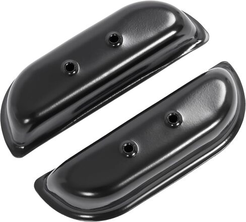 Door Armrest Cup Compatible with 1973-1979 Ford F-100 F-150 F-250 F-350, 1978-1979 Bronco, Door Panel Arm Rest Steel with Electrophoresis Primed Black Finish in Saudi Arabia