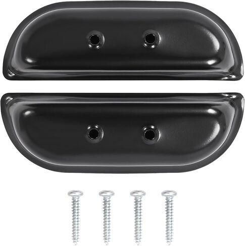 Door Armrest Cup Compatible with 1973-1979 Ford F-100 F-150 F-250 F-350, 1978-1979 Bronco, Door Panel Arm Rest Steel with Electrophoresis Primed Black Finish in Saudi Arabia