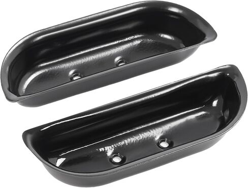 Door Armrest Cup Compatible with 1973-1979 Ford F-100 F-150 F-250 F-350, 1978-1979 Bronco, Door Panel Arm Rest Steel with Electrophoresis Primed Black Finish in Saudi Arabia