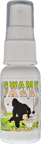 Liquid Ass: Swamp Ass - 30ml, Prank Fart Spray, Stinky Gag Gift for Adults, Great for Pranks & A Good Laugh, Extra Strong Poop Spray, Non-Toxic, 14+ in Saudi Arabia