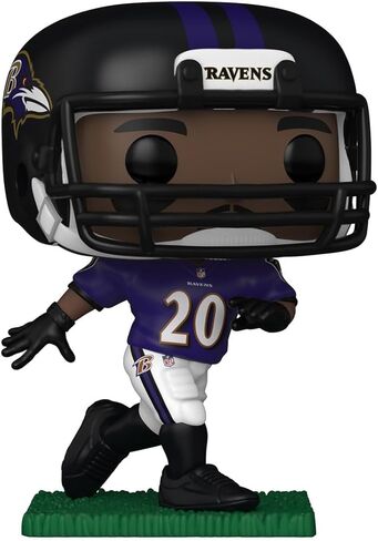 فانكو بوب! NFL: Legends - Ed Reed - Ravens - مجسم من الفينيل قابل للتجميع - فكرة هدية - بضائع رسمية - ألعاب للأطفال والكبار - عشاق الرياضة - نموذج مجسم لهواة الجمع in Kuwait