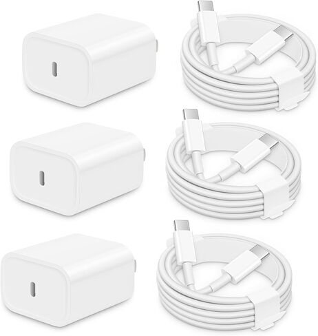 3 عبوات شاحن i Phone 15 شحن سريع، كتلة شاحن USB C 20 وات مع كابل شاحن USB C i Phone 15 بطول 6 أقدام متوافق مع هاتف 15 Pro Max /15 Plus/، Pad Pro 12.9 بوصة/11 بوصة، i Pad Air 5th/4th 10.9 بوصة -أخضر in Saudi Arabia