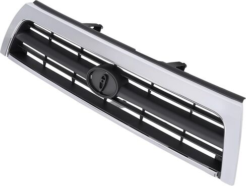 HECASA Front Grille Compatible with 1996-1998 Toyota 4Runner 5311135340 TO1200202 Bumper Grill Plastic (ABS) Chrome Silvery+Black in Saudi Arabia