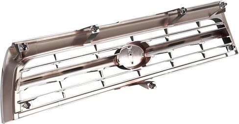 HECASA Front Grille Compatible with 1996-1998 Toyota 4Runner 5311135340 TO1200202 Bumper Grill Plastic (ABS) Chrome Silvery+Black in Saudi Arabia