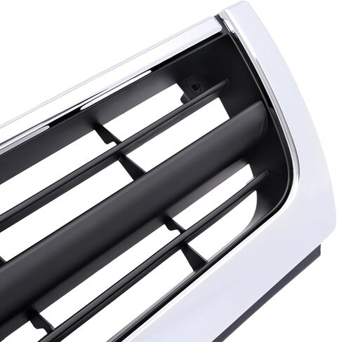HECASA Front Grille Compatible with 1996-1998 Toyota 4Runner 5311135340 TO1200202 Bumper Grill Plastic (ABS) Chrome Silvery+Black in Saudi Arabia