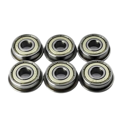 10pcs F608ZZ Flange Bearing 8 * 22 * 7mm F608Z 2Z Flanged Bearings 8 mm Inner Bore 3D Printer Bearing in Saudi Arabia