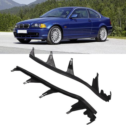 حشية غطاء المصباح الأمامي 63128384490 متوافقة مع 3 سلاسل E46 Pre-LCI 1998-2003 وE46 M3 2001-2006 بديل مناسب تمامًا لأرقام أجزاء OE 63128384489 63128384490 شريط ختم مطاطي in Saudi Arabia