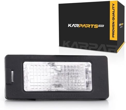 For VW Jetta License Light Assembly 2011 2012 2013 Driver OR Passenger Side | Single Piece | Bulb Type CAPA For VW2870113 | 5N0 943 021 B in Saudi Arabia