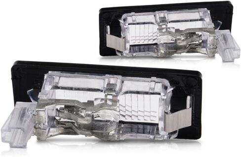 For VW Jetta License Light Assembly 2011 2012 2013 Driver OR Passenger Side | Single Piece | Bulb Type CAPA For VW2870113 | 5N0 943 021 B in Saudi Arabia