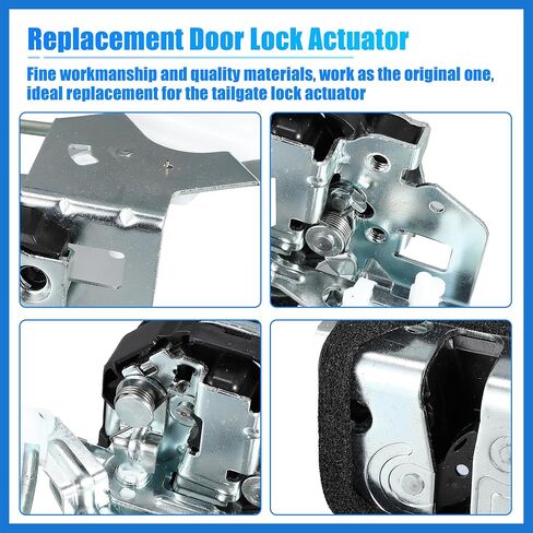 Rear Door Latch Actuator Tailgate Lock Actuator Assembly with Motor B for Toyota FJ Cruiser 07 08 09 10 11 12 13 14 Replace 69110-35071 69110-35070 6911035071 69110 Auto Parts in Saudi Arabia