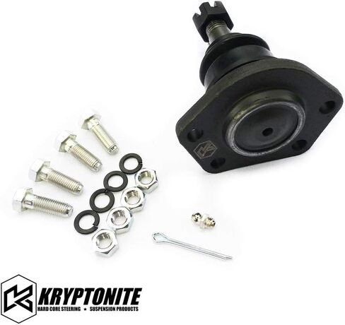 Kryptonite Upper & Lower Ball Joint Package Deal (FOR AFTERMARKET CONTROL ARMS ONLY) 0110BJPACK-2 Compatible with 2001-2010 Chevy Silverado/GMC Sierra 1500HD/2500HD/3500HD in Saudi Arabia